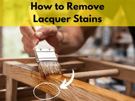 What removes lacquer finish?