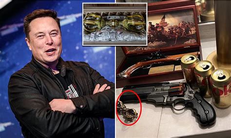 What revolver is on Elon Musk?