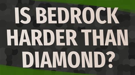 What rock is harder than a diamond?