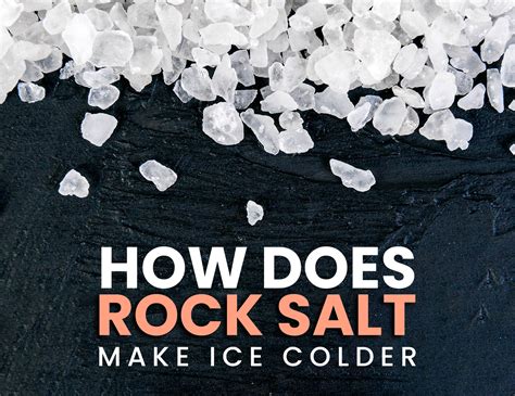 What salt makes ice colder?