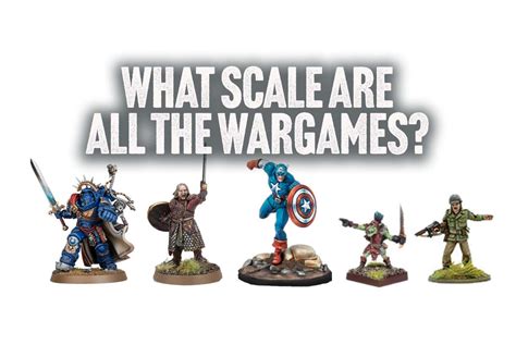 What scale are GW miniatures?