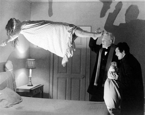 What scene was removed from The Exorcist?