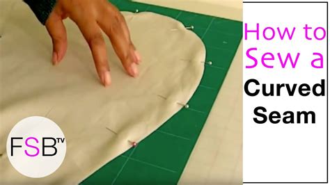 What seams are best for curves?