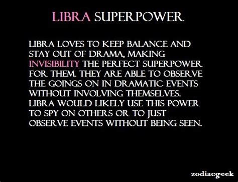 What secret power does Libra have?
