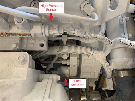 What sensor controls the fuel pump?