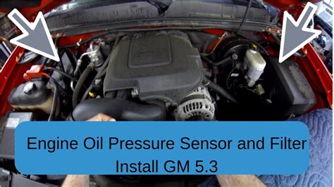 What sensor controls the oil pressure?