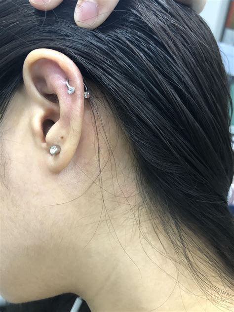 What should I do if I accidentally hit my piercing?