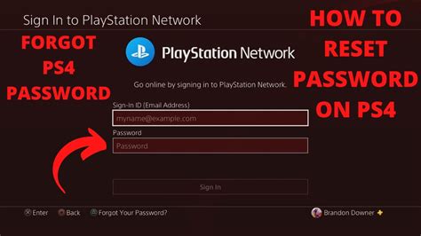 What should I do if I forgot my ps4 account and password?