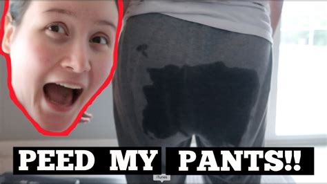 What should I do if I pee my pants?