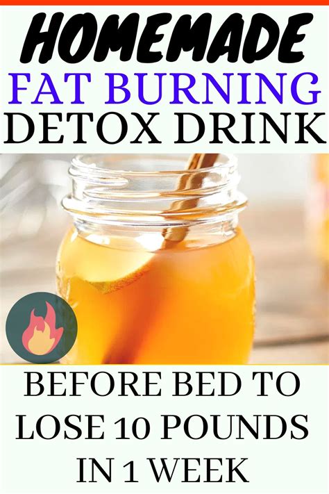 What should I drink before bed to detox?