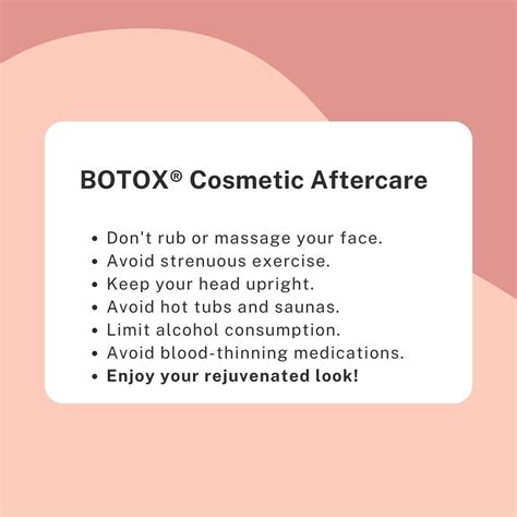 What should I wash my face with after botox?
