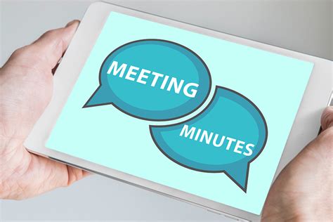 What should be excluded from the minutes of the meeting?