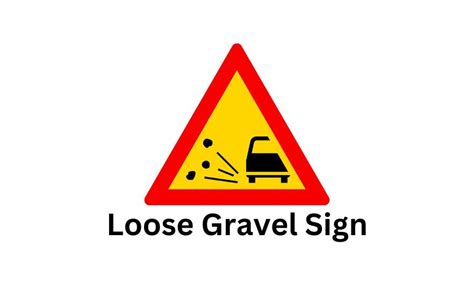 What should you do on loose gravel?