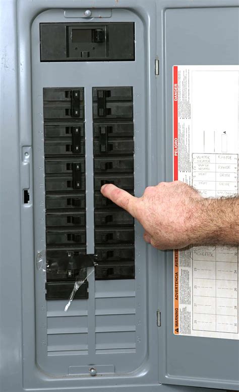 What should you never do to a circuit breaker?