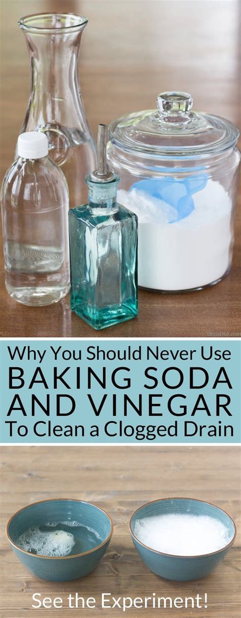 What should you never use baking soda with?