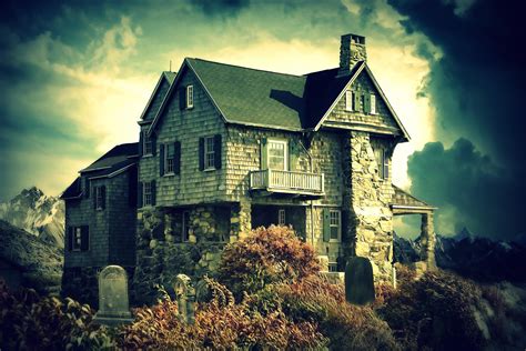 What should you not do in a haunted house?