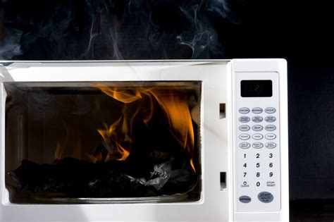 What shouldn't you put in a microwave?