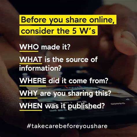 What shouldn't you share online?