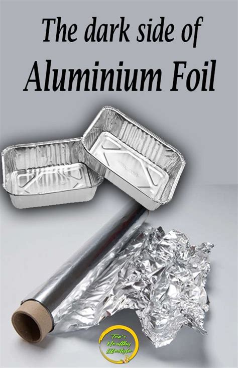 What side of aluminum foil is bad?