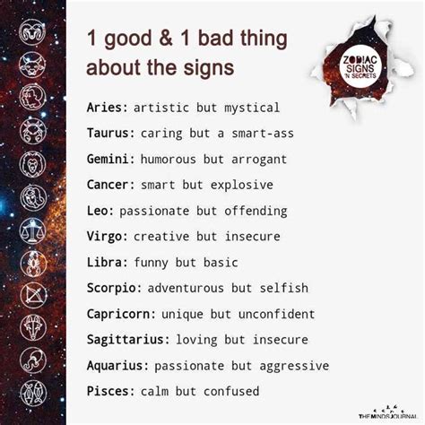 What sign is good at everything?