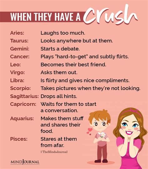 What signs have a crush on Sagittarius?