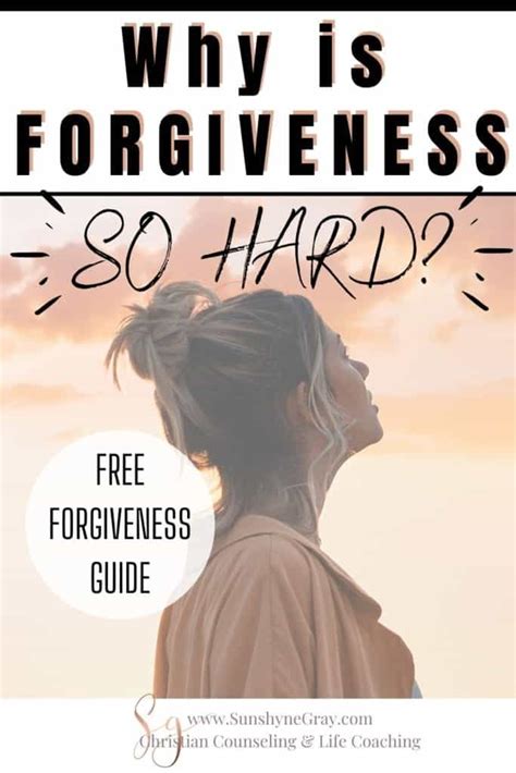 What sins are hard to forgive?