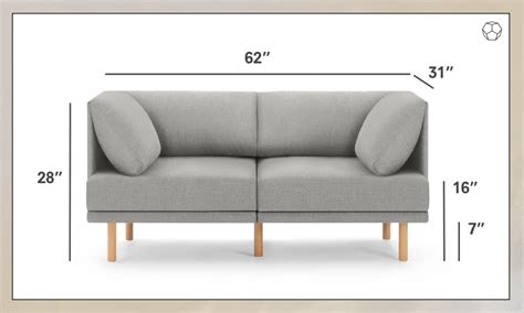 What size are most loveseats?