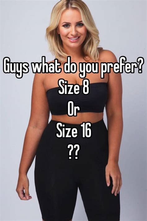 What size do men prefer?