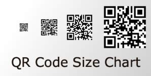 What size is a QR code printable?