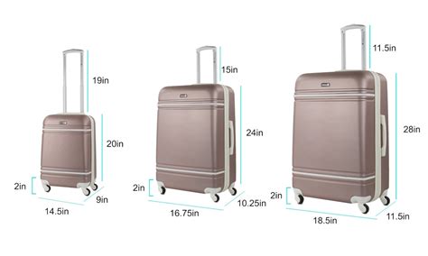 What size is a Samsonite 28 inch luggage?