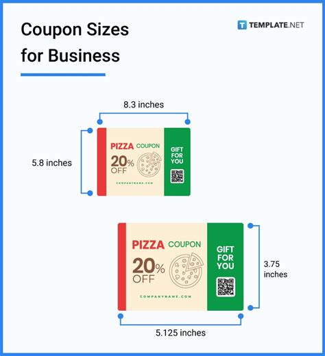 What size is a coupon book?