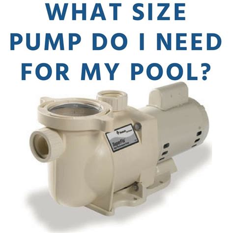 What size pump for a 30000 gallon pool?