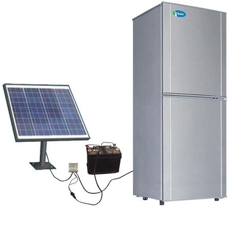 What size solar generator is needed to run a refrigerator?