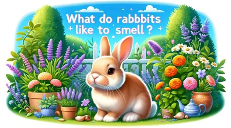 What smells do bunnies like?