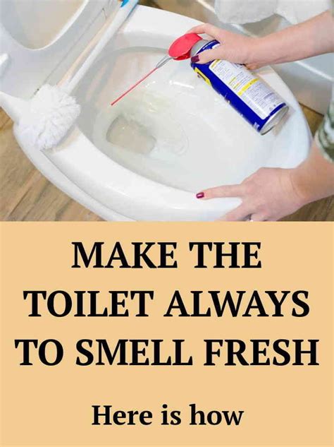 What smells good for toilets?