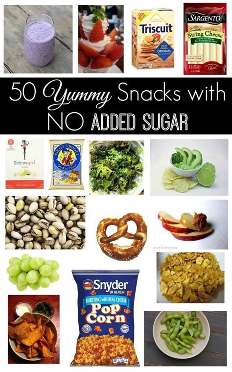 What snacks have no sugar?