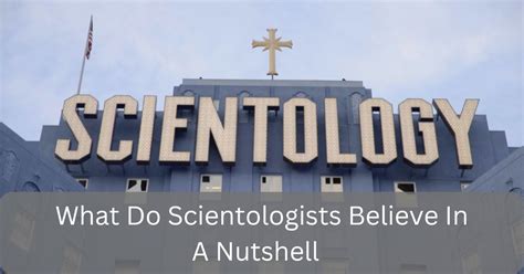 What so Scientologists believe?