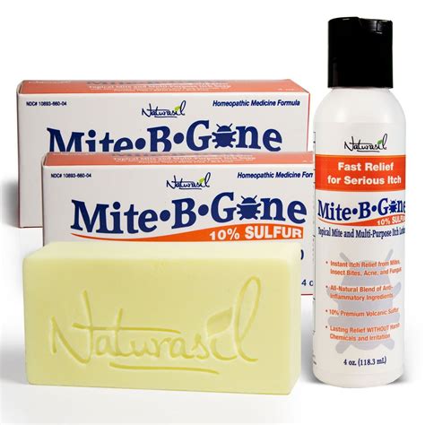 What soap kills mites?