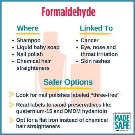 What soaps have formaldehyde in them?