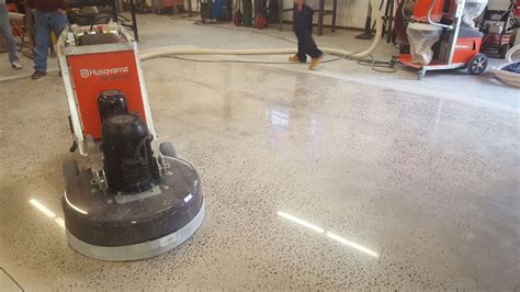 What speed do you polish concrete?