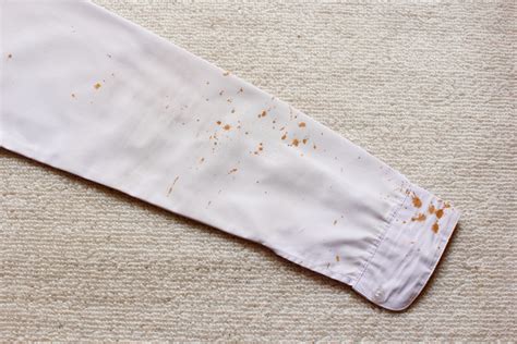 What stains fabric the most?