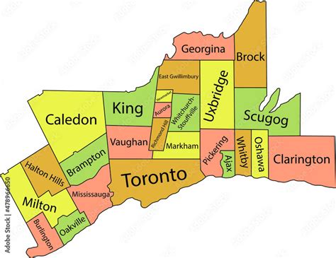 What state is south of Toronto?
