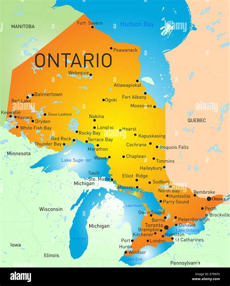 What state is the same size as Ontario?