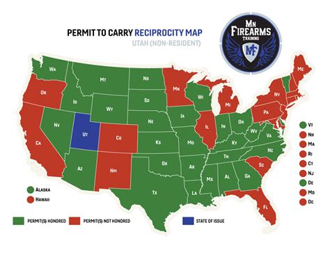 What states can an Indiana resident carry a gun?