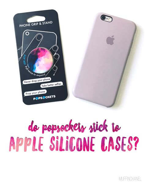 What sticks to silicone cases?