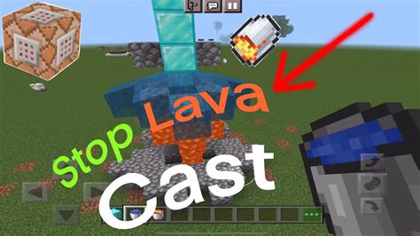 What stops lava in Minecraft?