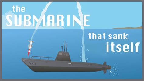 What submarine sank itself?