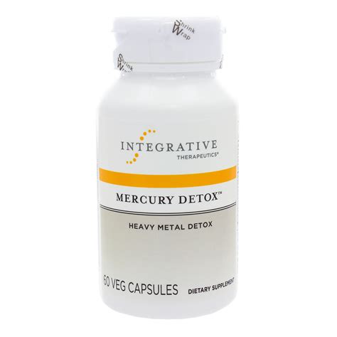 What supplement removes mercury from the body?