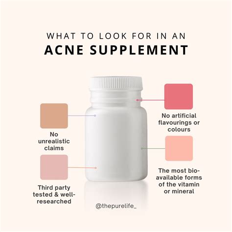 What supplements trigger acne?