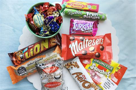 What sweets are only in Britain?